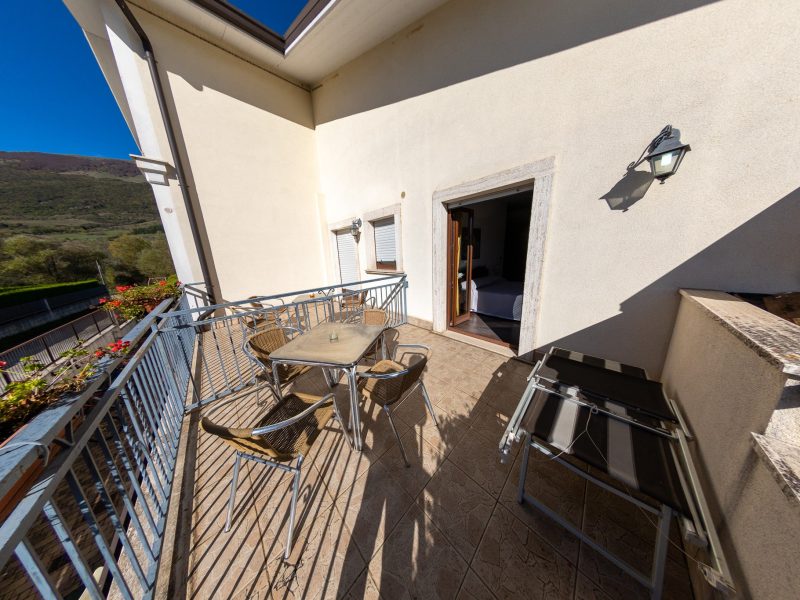 Terrazzo della Camera Quadrupla Standard con terrazzo, River Hotel 2