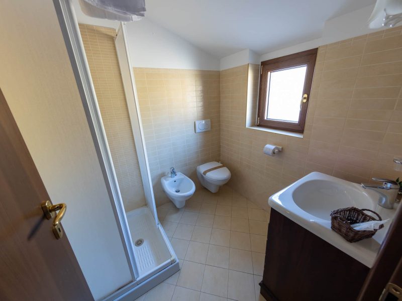 Bagno della Camera Matrimoniale con terrazzo panoramico, River Hotel