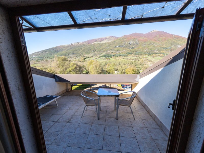 Terrazzo della Camera Matrimoniale con terrazzo panoramico, River Hotel